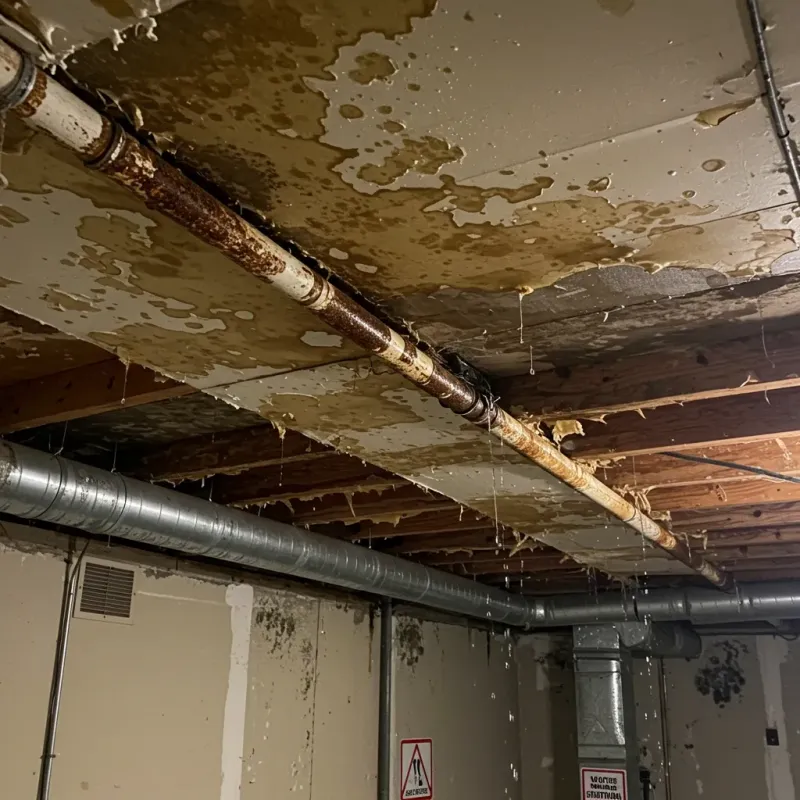 Ceiling Water Damage Repair in Franklin County, VT